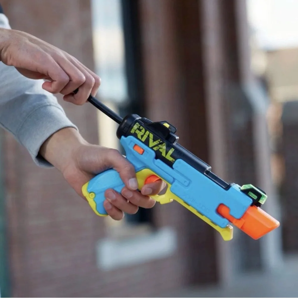 Nerf Rival Fate XXII-100 Blaster - Blue, Orange, and Yellow